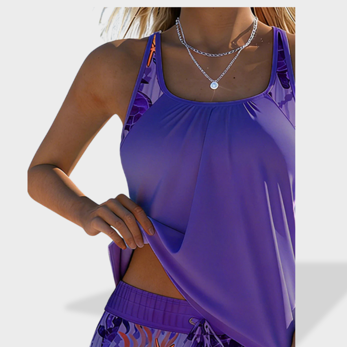 Maeve - Flattering Tankini Swim Set