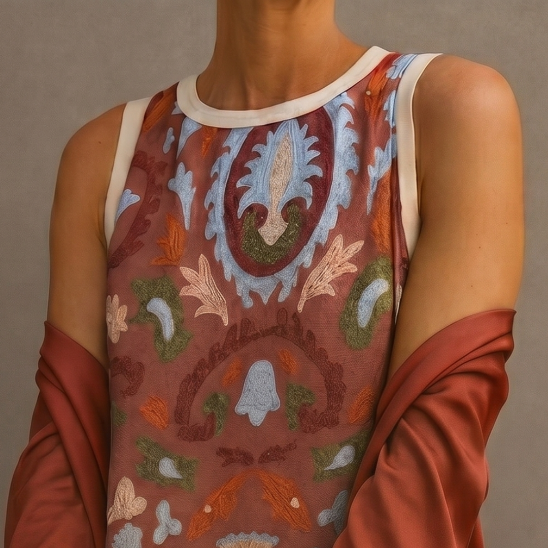 Maeve - Elegant Printed Dress
