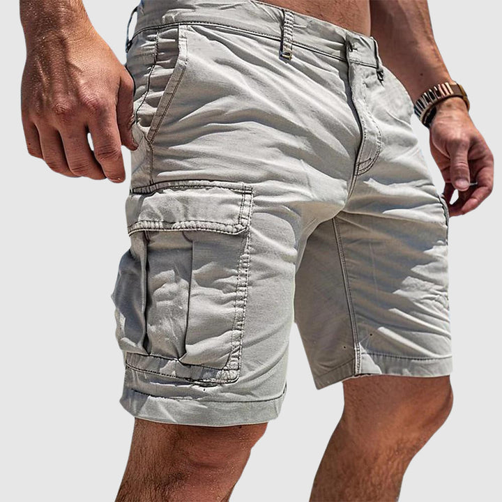 Men's Cargo Shorts – Knee-Length Loose Summer Shorts with Cargo Pockets 1