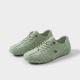 Women's low-top lace-up sneakers with chunky sculpted soles