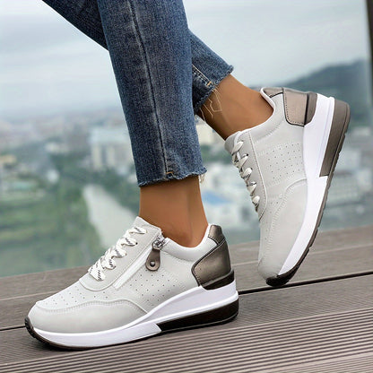 Elara Orthopedic Zip Sneakers