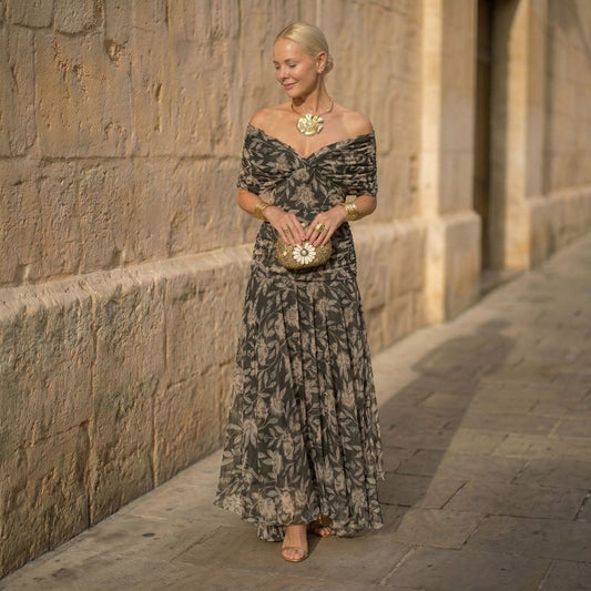 Odette - Botanical Summer Dress
