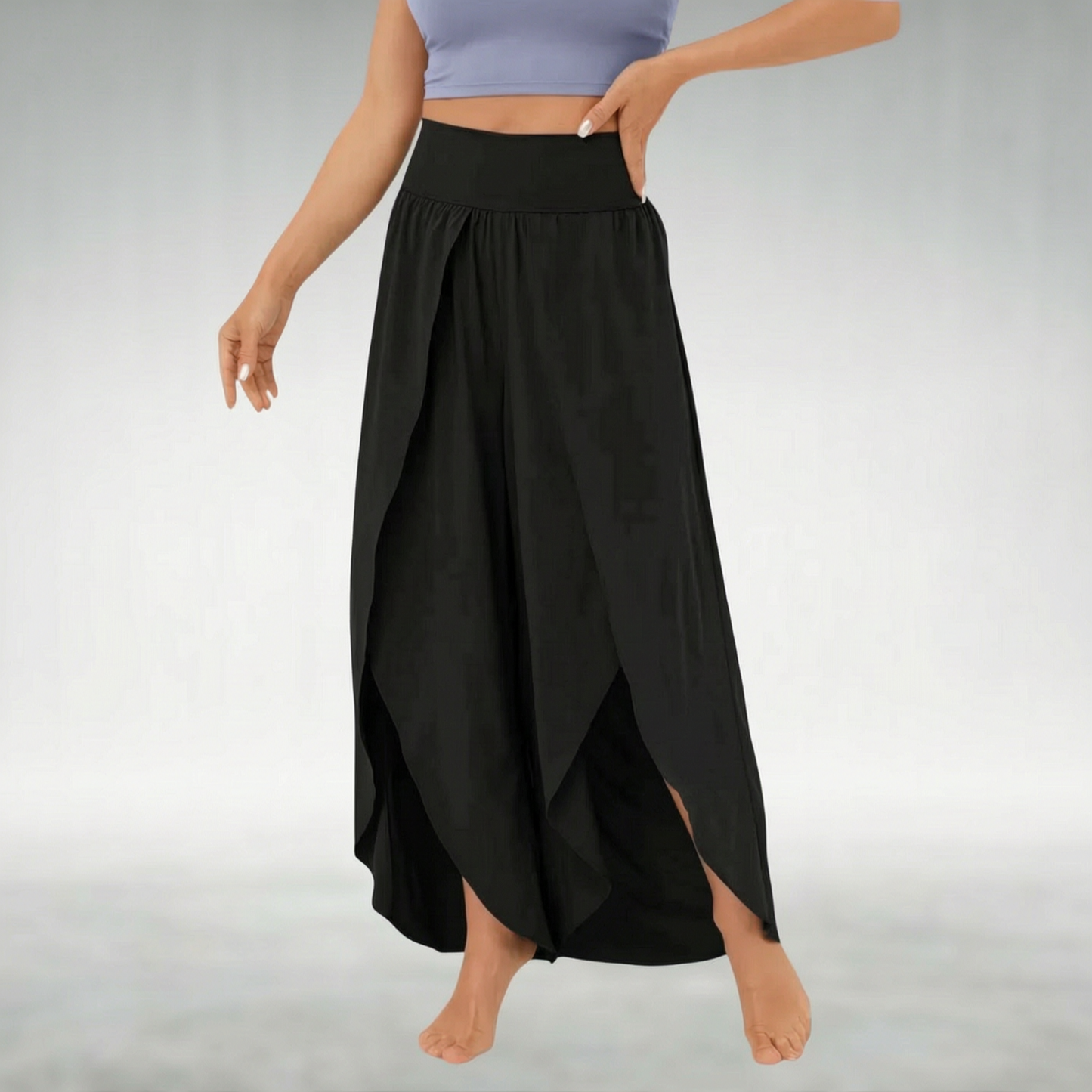 Soleia - Flowy Wide-Leg Pants