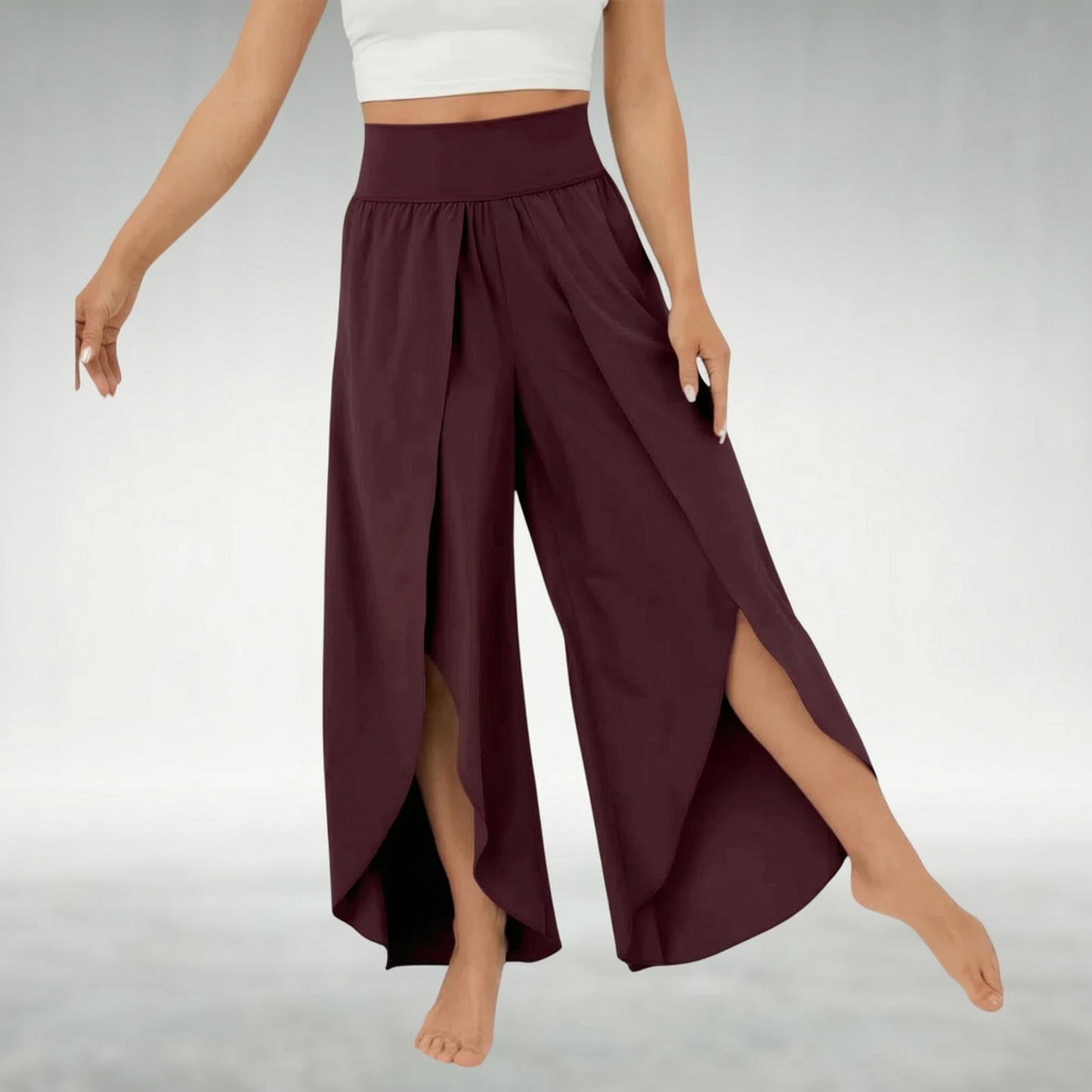 Soleia - Flowy Wide-Leg Pants