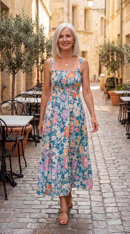 Seraphina Floral Maxi Dress