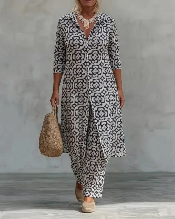 Paloma - Bohemian Print Tunic Set