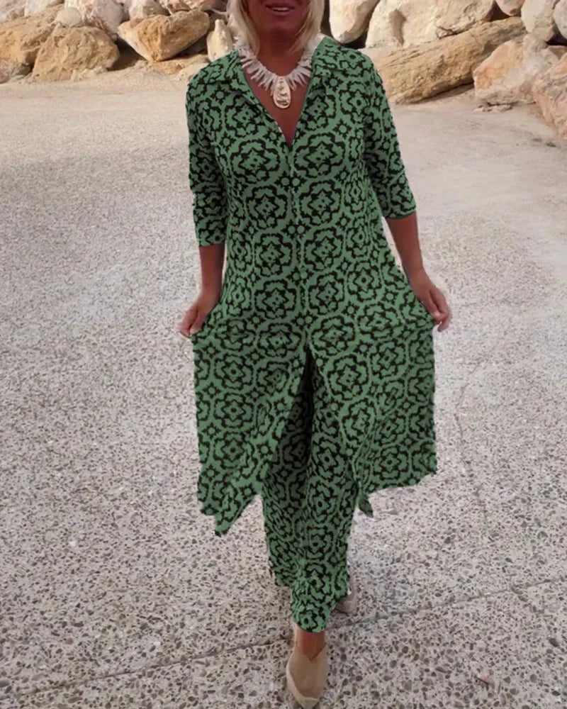 Paloma - Bohemian Print Tunic Set