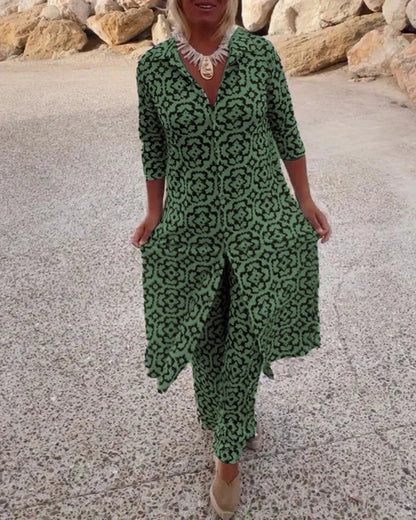Paloma - Bohemian Print Tunic Set