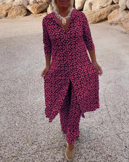 Paloma - Bohemian Print Tunic Set