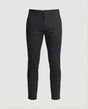 Men's grey slim fit chino trousers, front view