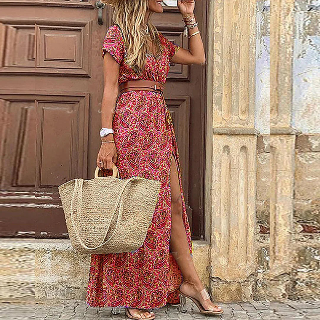 Emilia Button Down Maxi Dress