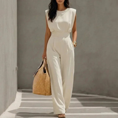 Seraphina - Elegant Sleeveless Jumpsuit