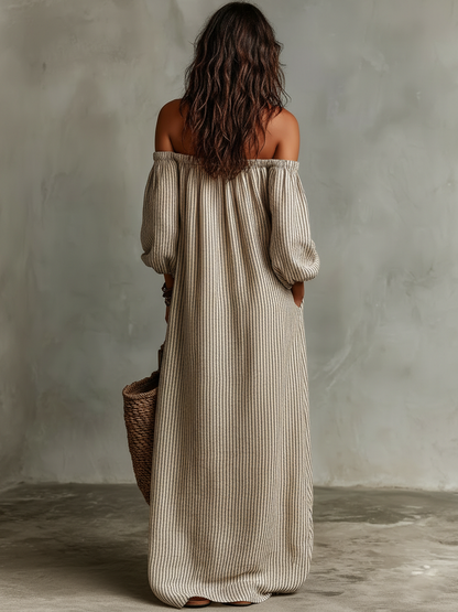 Serena - Off-Shoulder Maxi Dress