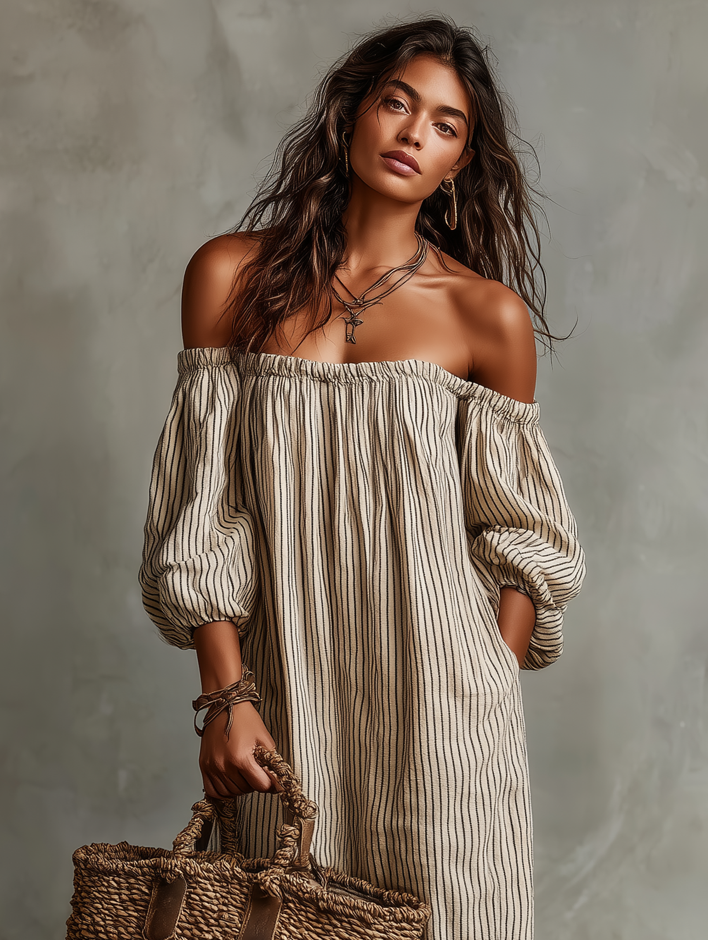 Serena - Off-Shoulder Maxi Dress