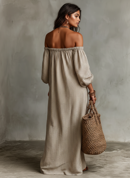 Serena - Off-Shoulder Maxi Dress