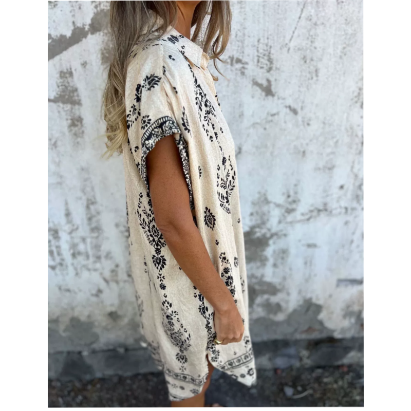 Kallista - Printed Pocket Dress