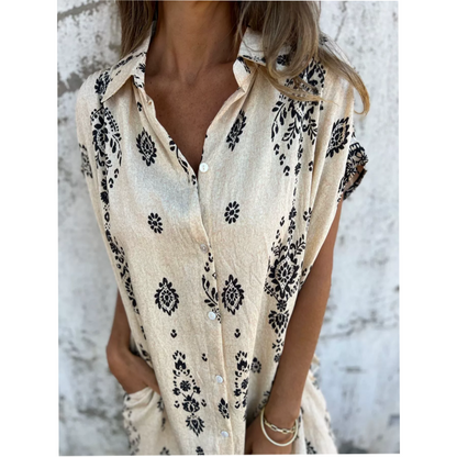 Kallista - Printed Pocket Dress