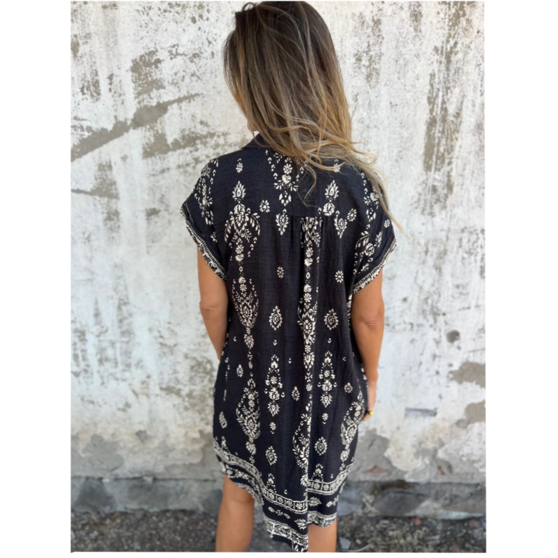 Kallista - Printed Pocket Dress
