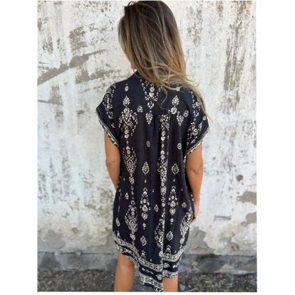 Kallista - Printed Pocket Dress