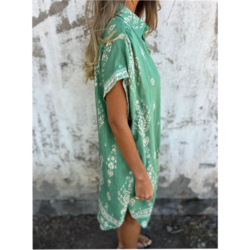 Kallista - Printed Pocket Dress