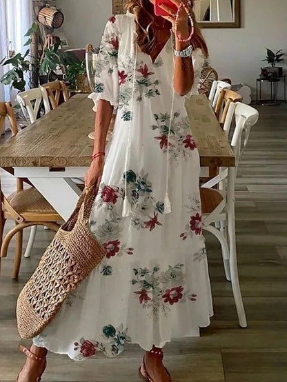Solara - Boho A-line Dress