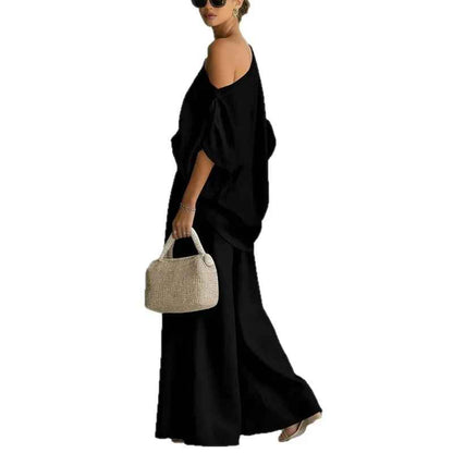 Viviana - Relaxed Linen Top & Pants Set