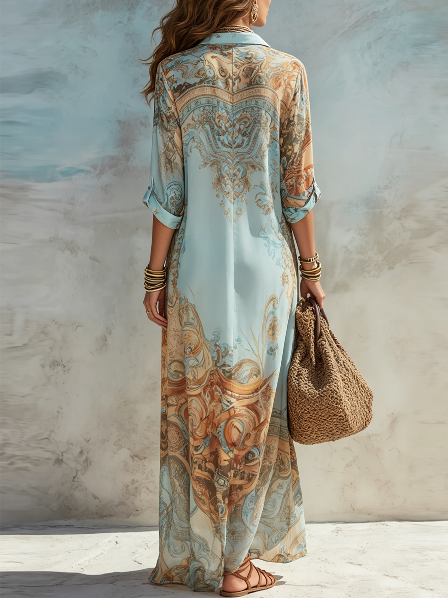 Wren - Flowing summer maxi dress