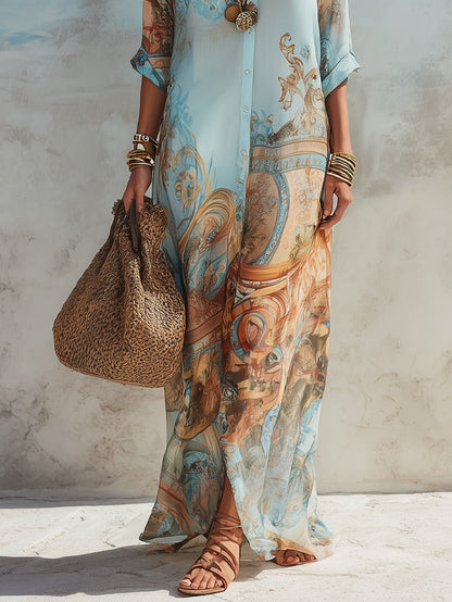 Wren - Flowing summer maxi dress