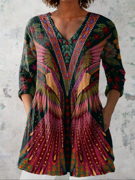 Yara - Flowy V-Neck Blouse