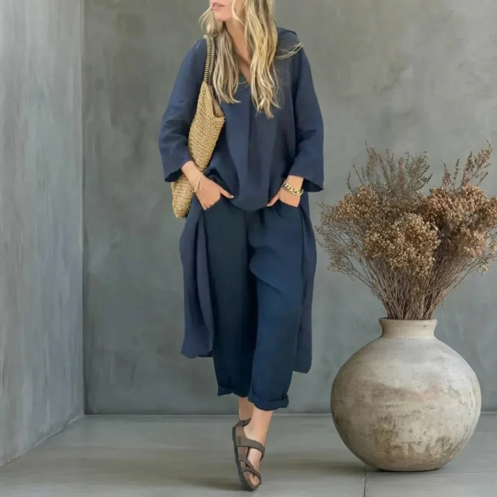 Zara - Relaxed Vest & Pants Set