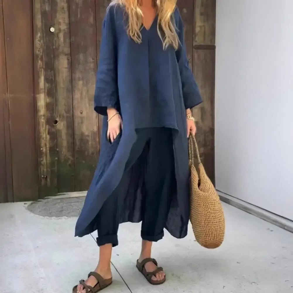 Zara - Relaxed Vest & Pants Set