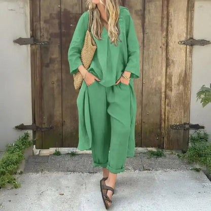Zara - Relaxed Vest & Pants Set