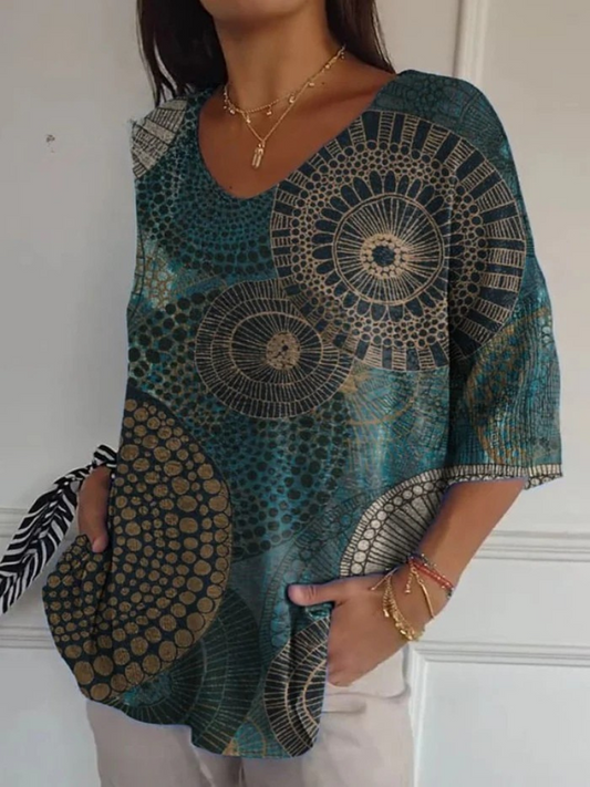 Zola - Vintage Tribal Knit Pullover