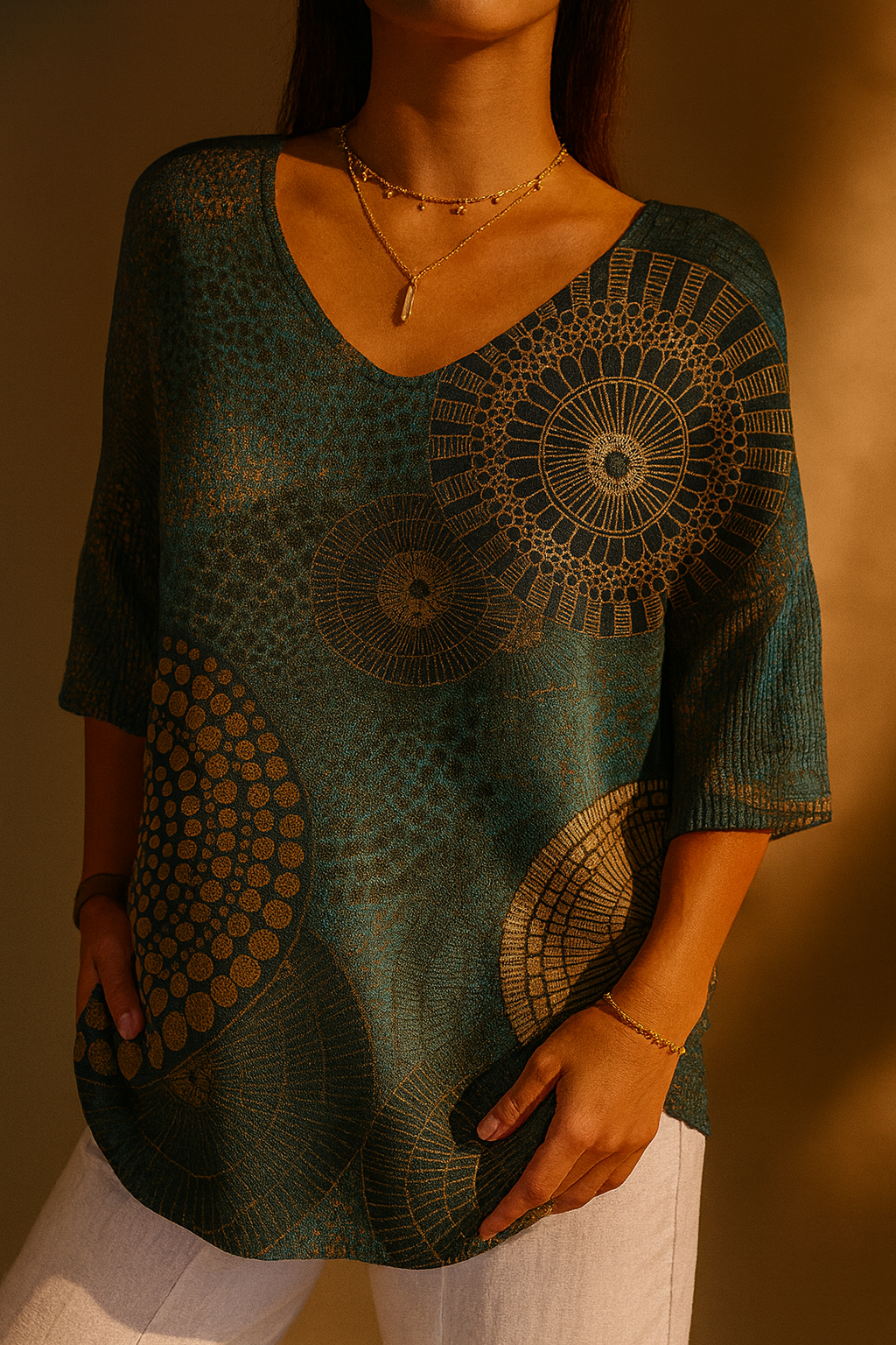 Zola - Vintage Tribal Knit Pullover